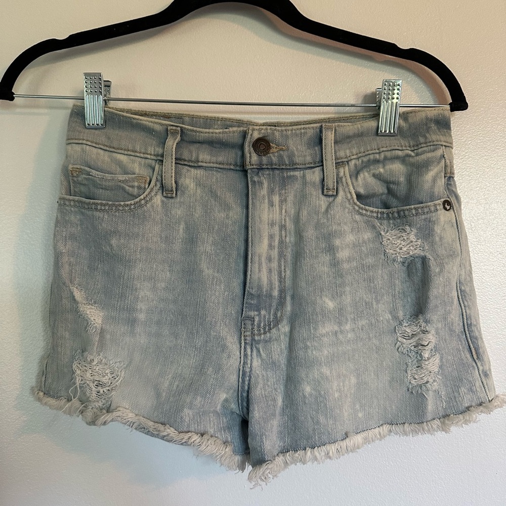 Abercrombie & Fitch Light Wash Jean Shorts